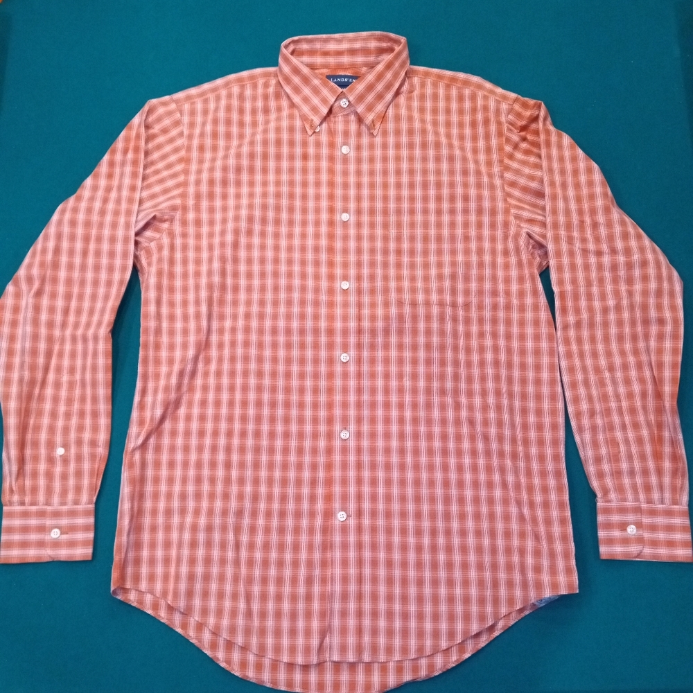 Orange Button Down Shirt